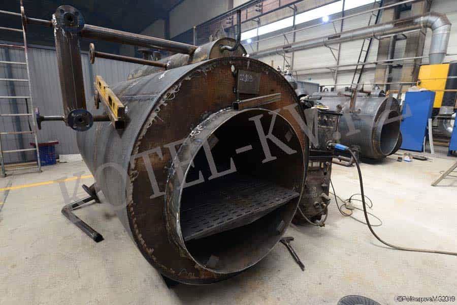 Конструкция парогенератора на угле