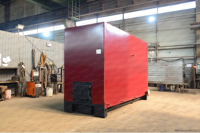 Твердотопливный котел с золоуловителем 1.2 МВт