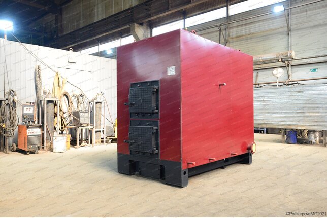 Котлы на дровах КВД 0.4 МВт