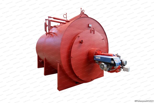 Генератор пара 1000 кг 130 С на газе